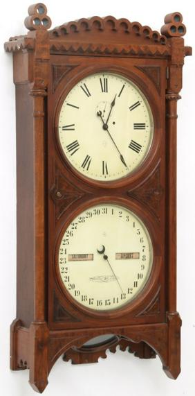 Seth Thomas No. 5 Office Calendar Clock