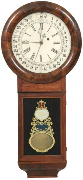 Gilbert Maranville Calendar Wall Regulator