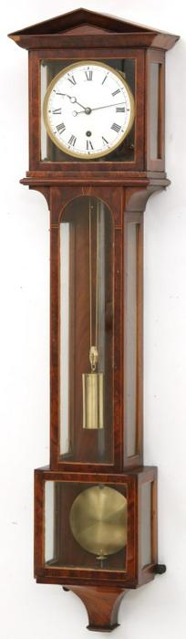 Miniature Biedermeier Laterndluhr Wall Regulator