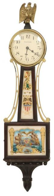 Waltham Miniature Banjo Clock