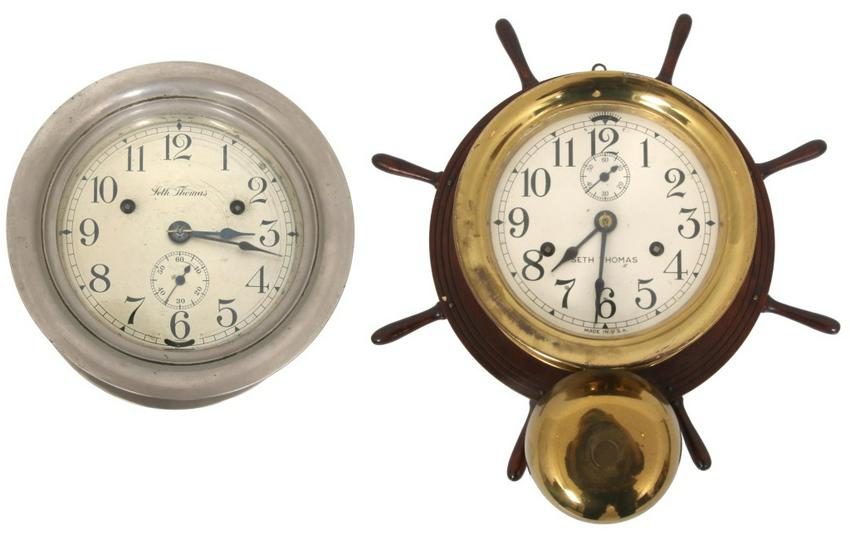 Seth Thomas ships bell Clock Price Guide