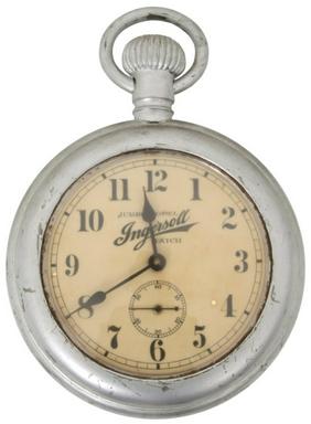 Ingersoll Jumbo Model Advertising Clock
