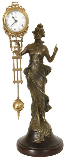 Junghans Figural Swinger Mystery Clock