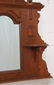 Victorian Walnut Marble Top Sideboard - 8