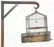 Osborn Mfg. Brass Birdcage on Stand - 2