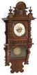 Walnut Wall Regulator Clock - 3
