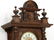 Walnut Wall Regulator Clock - 4