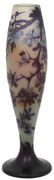 Monumental Gallé Cameo Glass Berry Vase