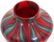 Tiffany Studios Red Hooked Feather Vase - 3