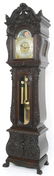 R.J. Horner Carved Oak Grandfather Clock - 17