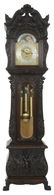 R.J. Horner Carved Oak Grandfather Clock - 2