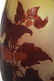 Gallé Cameo Glass Floral Vase - 5