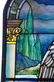 Leaded Glass Angel Window - 2