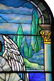 Leaded Glass Angel Window - 3