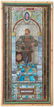 Pair of Figural Leaded Glass Windows - 6
