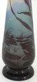 Gallé Cameo Glass Iris Vase - 3
