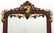 Walnut Victorian Over Mantle Mirror - 2
