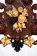 Walnut Victorian Over Mantle Mirror - 6