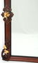 Walnut Victorian Over Mantle Mirror - 7