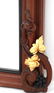 Walnut Victorian Over Mantle Mirror - 9