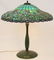 Attr. Suess Floral Leaded Glass Table Lamp - 2