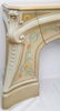French Art Nouveau Fireplace Mantel - 3
