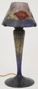 Daum Nancy Wheel-Carved Cameo Glass Lamp - 13