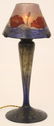 Daum Nancy Wheel-Carved Cameo Glass Lamp - 2