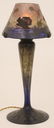 Daum Nancy Wheel-Carved Cameo Glass Lamp - 3