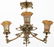 Art Nouveau Bronze Chandelier - 2