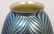 Quezal Decorated Art Glass Lamp Base Insert - 5