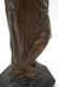 Figural Bronze Newel Post Gas Lamp - 10