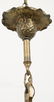 Art Nouveau Bronze Chandelier - 8