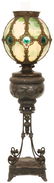 Banquet Lamp with Jeweled Shade