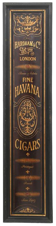 Hardham & Co. Havana Cigar Sign