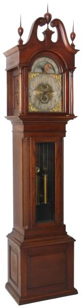 Elite Mahogany Grandfather Clock