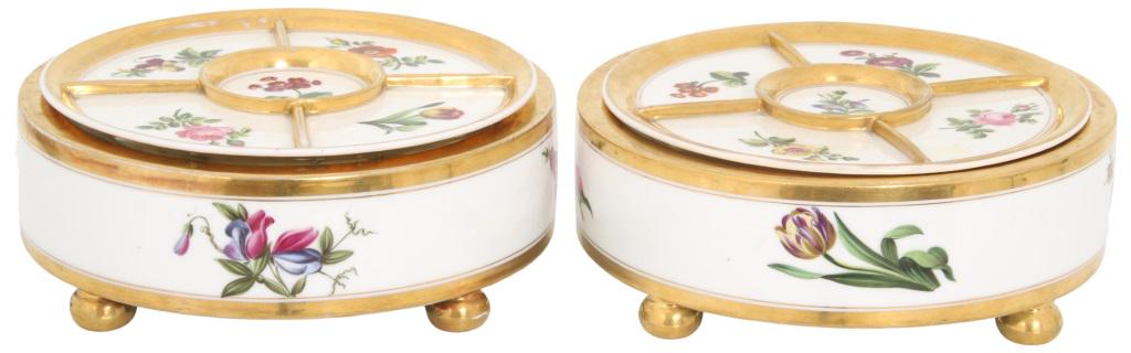 Pair of Attr. Minton Warming Trays (1 of 7)