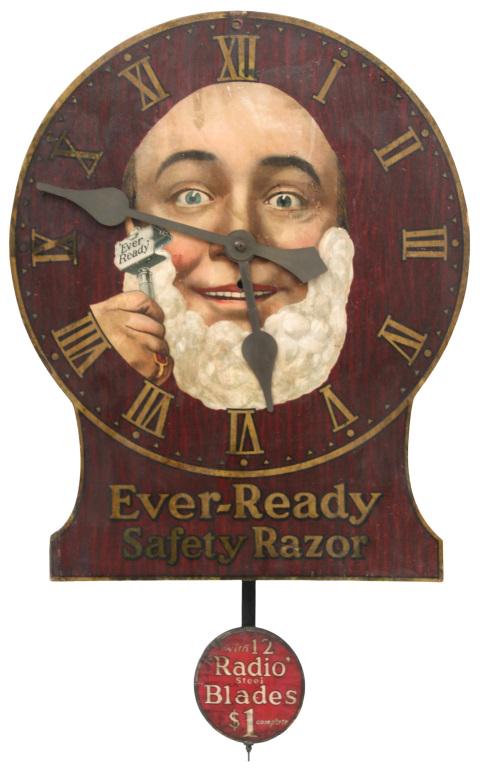 Ever-Ready Safety Razor Advertising Clock (1 of 11)