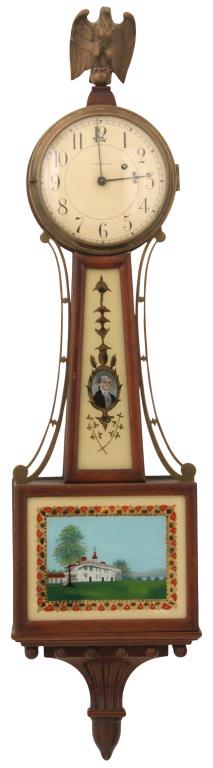 Waltham "Willard" Presentation Banjo Clock (1 of 13)