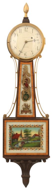 J.E. Caldwell Presentation Banjo Clock (1 of 10)