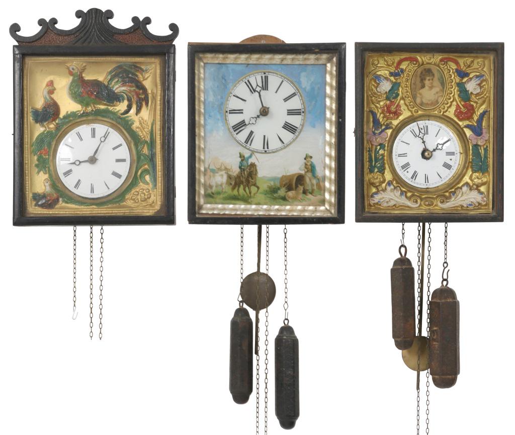 Three Black Forest Picture Clocks (1 of 20)