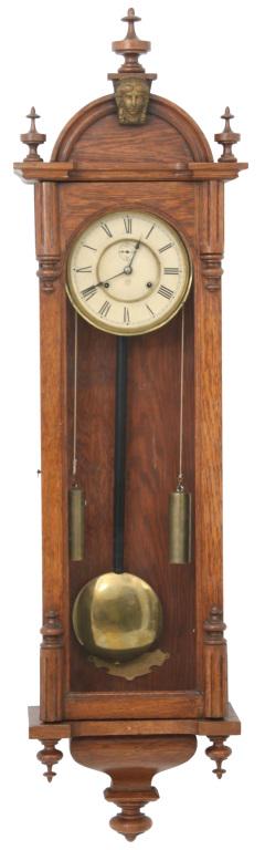 Ansonia "Capital" Wall Regulator Clock (1 of 11)