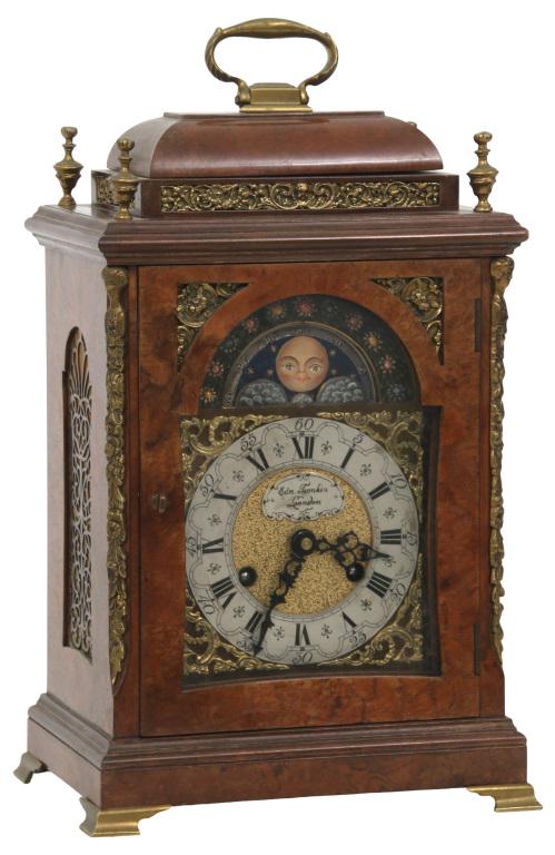 20th Century Moon Phase Bracket Clock (1 of 11)