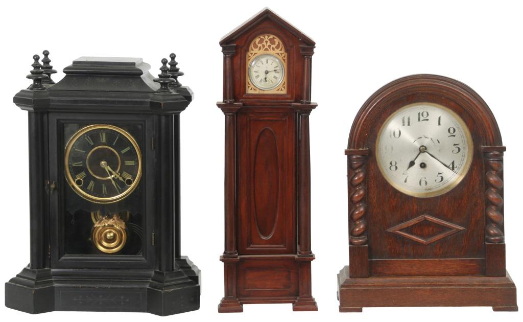 Group of Three Mantel Clocks (1 of 20)