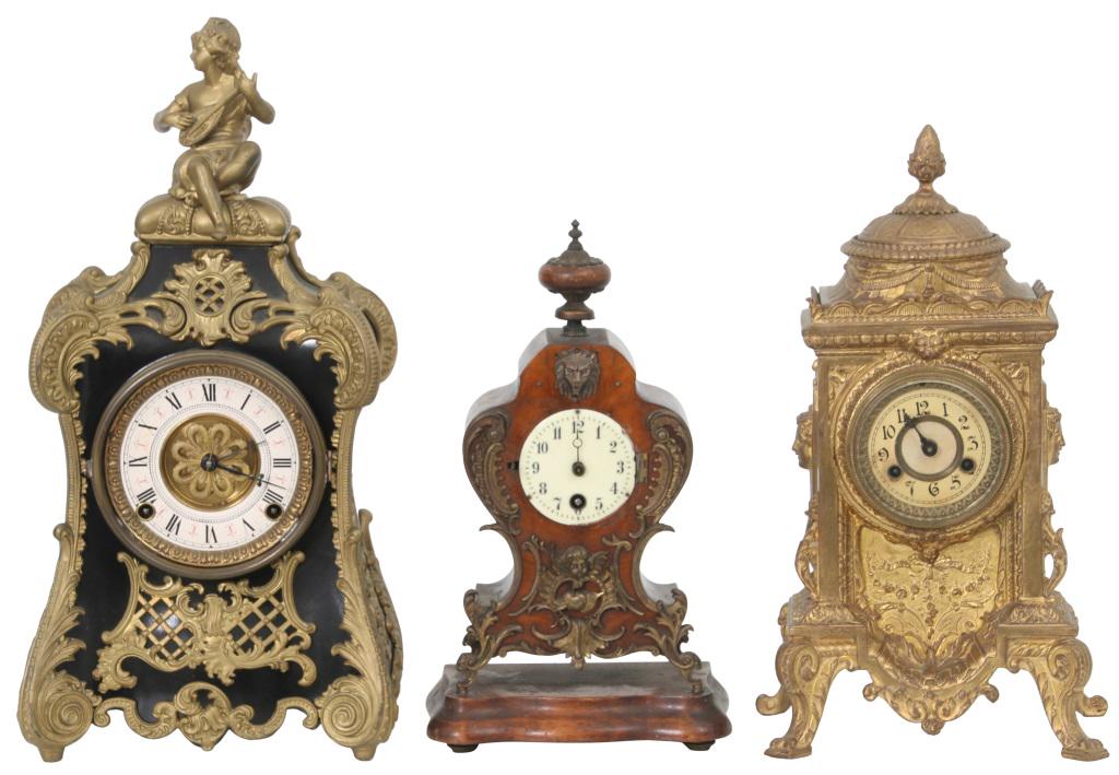 Group of Three Mantel Clocks (1 of 20)