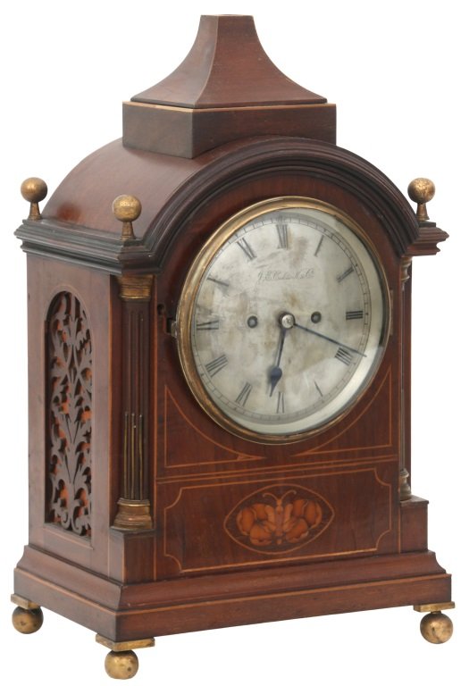 J.E. Caldwell Fusee Bracket Clock (1 of 10)