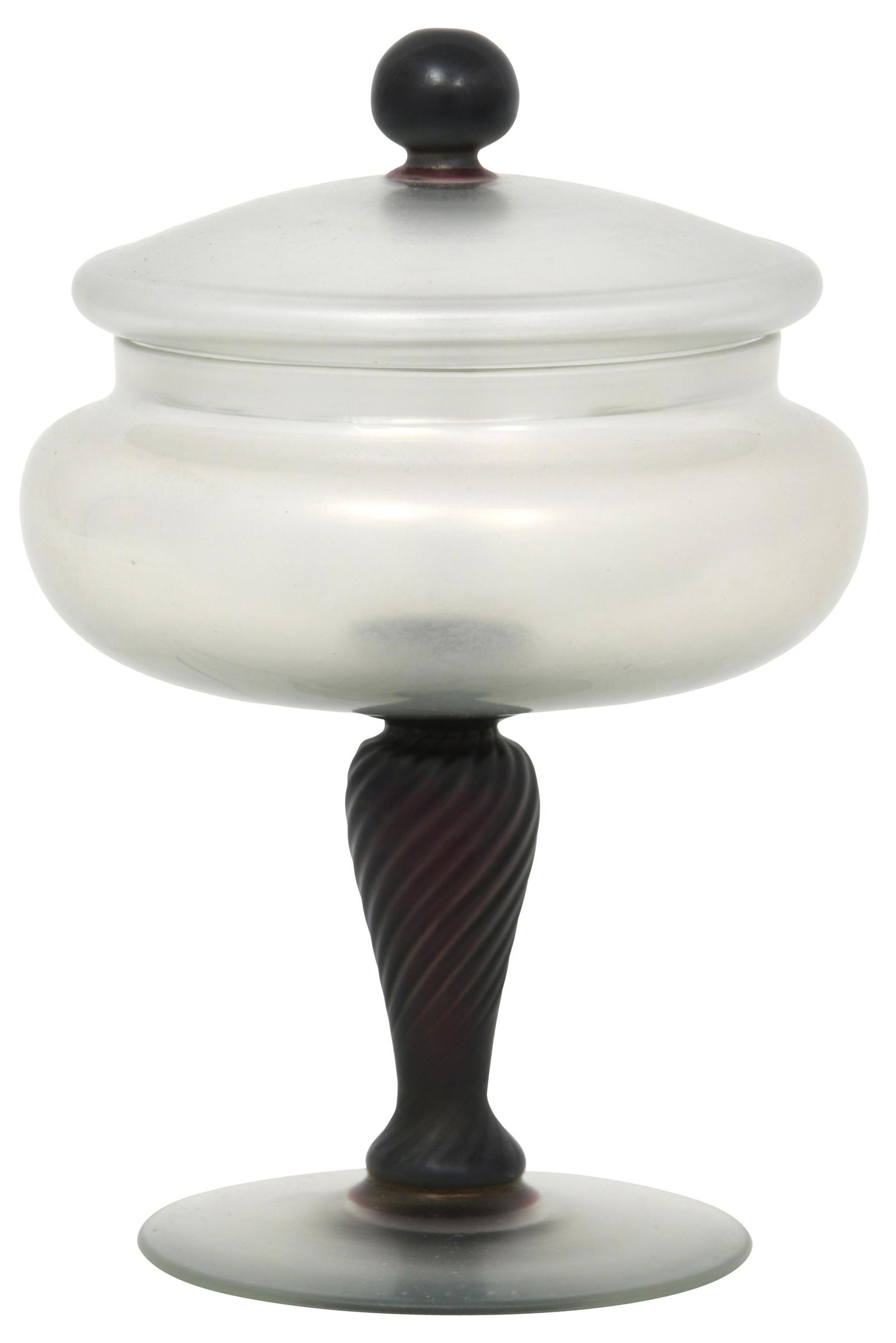 Steuben Verre de Soie Covered Vase (1 of 5)