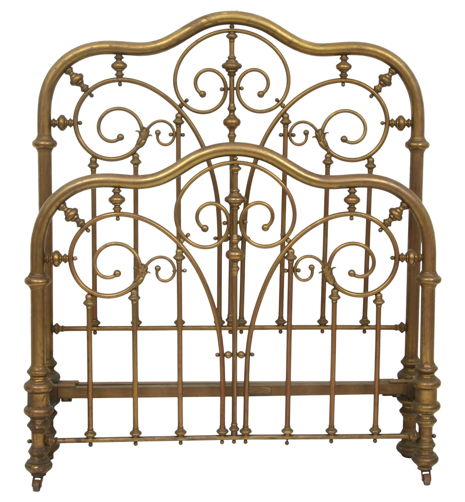 American Full Size Brass Bed (1 of 10)