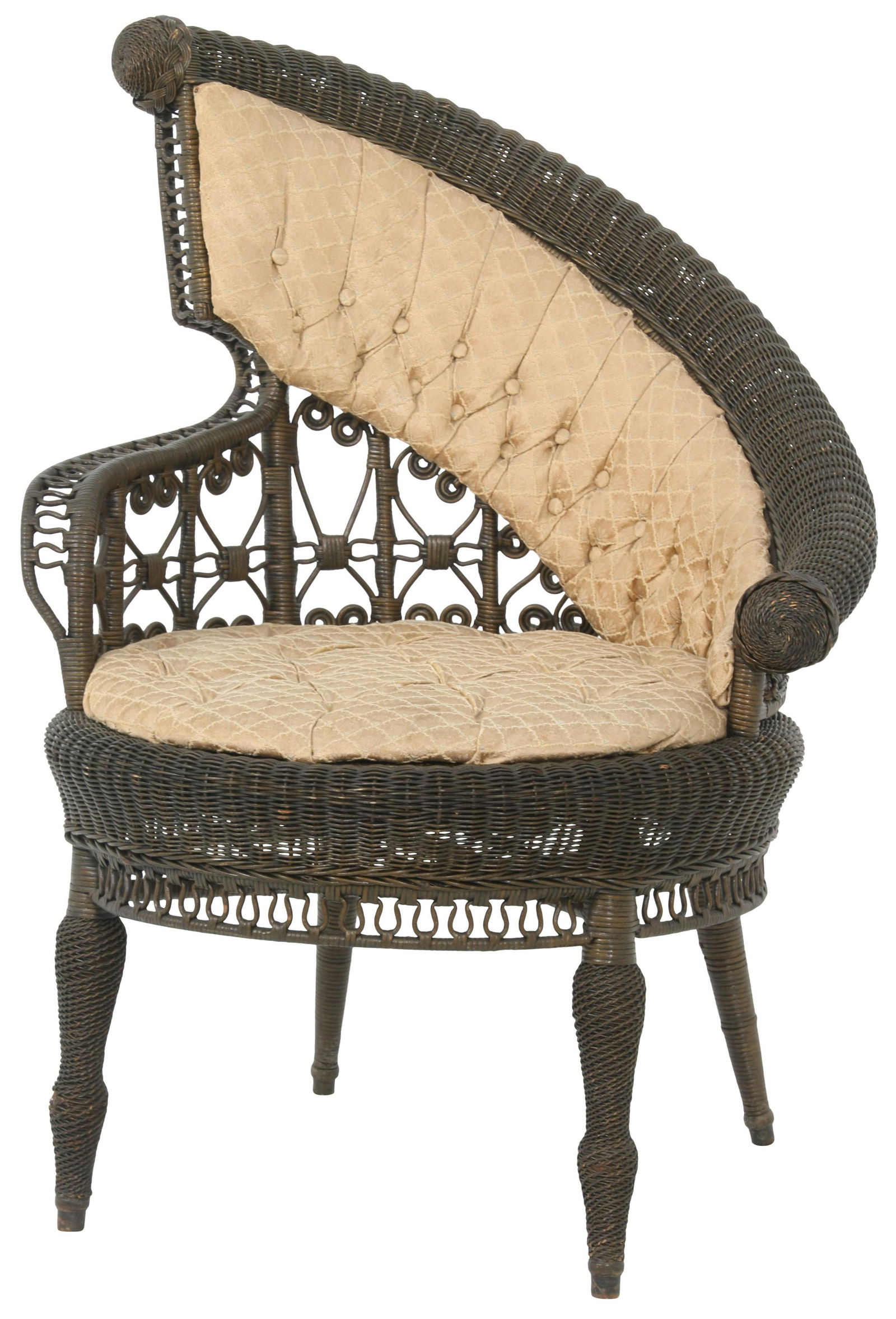 American Victorian Wicker Chair (1 of 15)