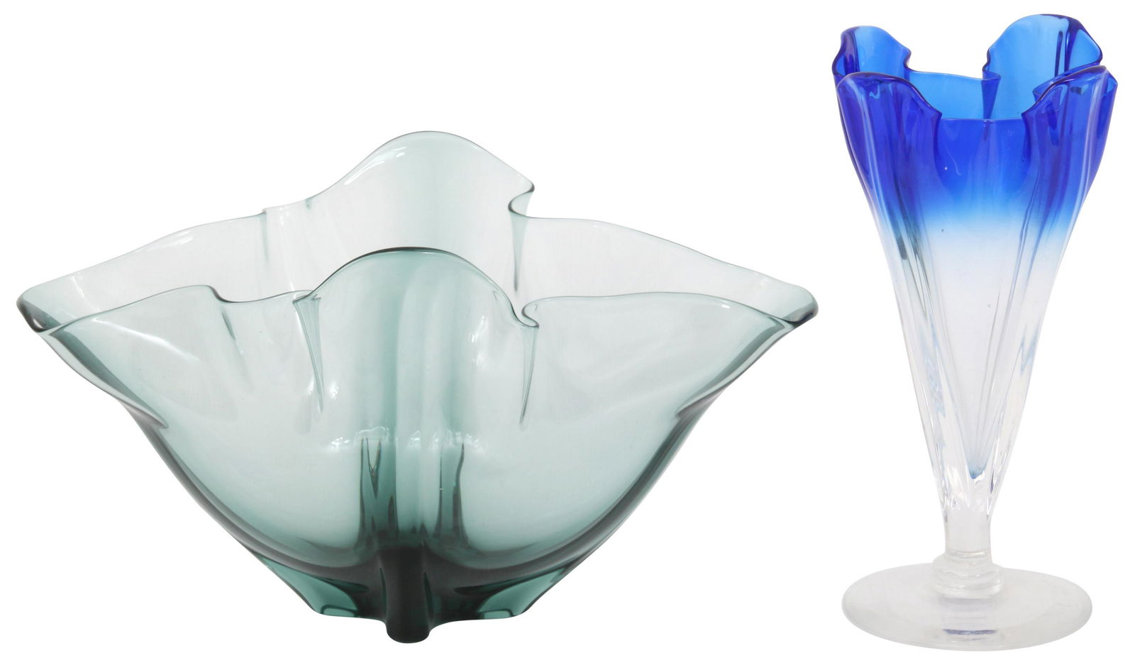 Steuben Grotesque Vase & Bowl (1 of 7)